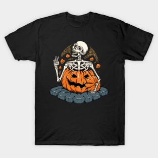 peace skull T-Shirt